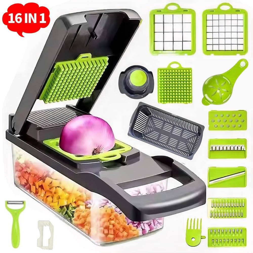 POWER CUT PRO™ - Fatiador de Cozinha Multifuncional Profissional