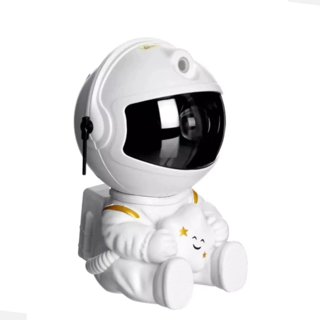 Projetor Astronauta Galáxia 360° com Controle Remoto