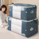 [75L] Caixa Saco Organizador Cobertor Casaco Guarda Roupa Ecológico Anti-Poeira Umidade Insetos Multiuso. OG-121-BC