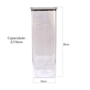Kit 20 Potes Herméticos 2,3litros 1,1litro 480ml Organização