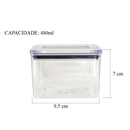 Kit 20 Potes Herméticos 2,3litros 1,1litro 480ml Organização