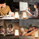 Luz Noturna De Controle Remoto Com Toque De Recarregável Luminária de 13 cores