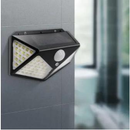 2/3/5 Luminária Solar 100 Led Com Sensor Prova D'Água Refletor Solar Parede Luz Led Solar Luminaria para Jardim Solar