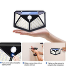 2/3/5 Luminária Solar 100 Led Com Sensor Prova D'Água Refletor Solar Parede Luz Led Solar Luminaria para Jardim Solar