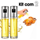 Pulverizador de Azeite Spray 100ml | Borrifador de Óleo Culinário para Air Fryer, Saladas e Churrasco