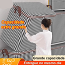 155L/180L/195L Caixa Multifuncional De Armazenamento De Grande Capacidade Para Colchas E Roupas Domésticas