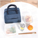 Bolsa Térmica Portátil de Mão Lancheira Marmita Viagem Piquenique Prático